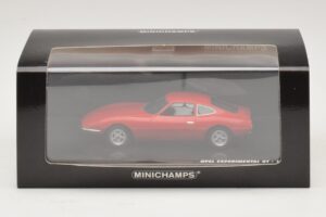 Opel Experimental GT Rosso Minichamps 1:43 437045020 Pressofusione — immagine 4 di 4