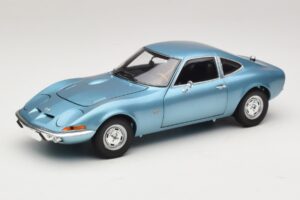 Opel GT Blue Metallic Minichamps 1:18 180049030 Pressofusione