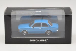 Opel Kadett C Blu Minichamps 1:43 400048101 Pressofusione — immagine 4 di 4