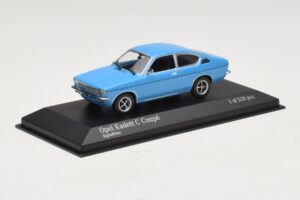 Opel Kadett C Coupe Blu Minichamps 1:43 430045628 Pressofusione — immagine 2 di 4