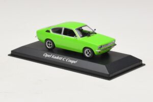 Opel Kadett C Coupe Verde Maxichamps 1:43 940045621 Pressofusione — immagine 3 di 4