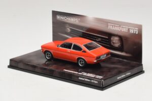 Opel Kadett C Coupé Presentazione IAA Frankfurt Rosso Minichamps 1:43 436045620 Pressofusione — immagine 3 di 4