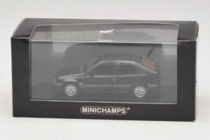 Opel Kadett E Black Metallic Minichamps 1:43 400045901 Pressofusione — immagine 4 di 4