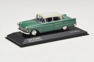 Opel Kapitan A Verde Minichamps 1:43 400048001 Pressofusione — immagine 2 di 4