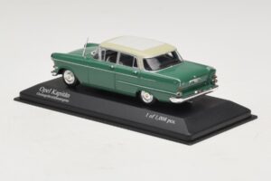 Opel Kapitan A Verde Minichamps 1:43 400048001 Pressofusione — immagine 3 di 4