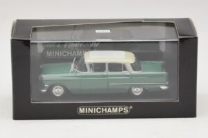 Opel Kapitan A Verde Minichamps 1:43 400048001 Pressofusione — immagine 4 di 4
