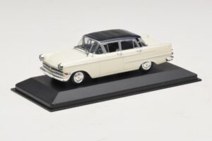 Opel Kapitan A Bianco Minichamps 1:43 400048000 Pressofusione — immagine 2 di 4