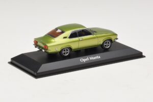 Opel Manta A Verde Metallizzato Maxichamps 1:43 940045501 Pressofusione — immagine 2 di 4
