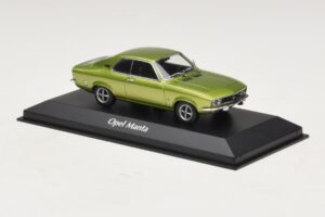 Opel Manta A Verde Metallizzato Maxichamps 1:43 940045501 Pressofusione — immagine 3 di 4