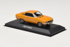 Opel Manta A Arancione Maxichamps 1:43 940045500 Pressofusione — immagine 3 di 4