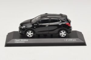 Opel Mokka Nero Metallizzato Minichamps 1:43 410042101 Pressofusione