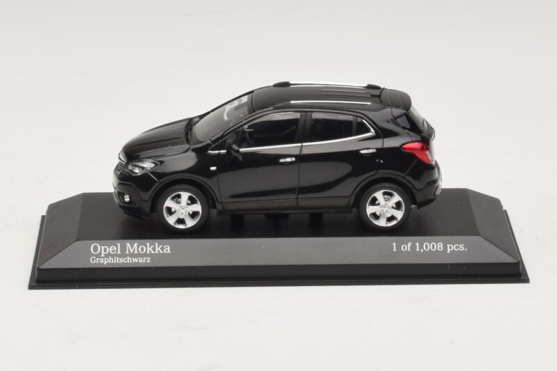 Opel Mokka Nero Metallizzato Minichamps 1:43 410042101 Pressofusione