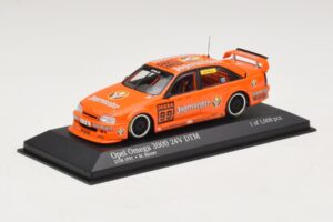 Opel Omega 3000 24V #99 Jägermeister M. Reuter DTM 1991 Minichamps 1:43 400914499 Pressofusione — immagine 2 di 4
