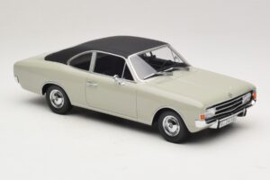 Opel Rekord C Coupé Grigio Minichamps 1:18 107047022 Resina — immagine 4 di 6