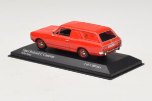 Opel Rekord Caravan Norwegian Post Minichamps 1:43 433046195 Pressofusione — immagine 3 di 4