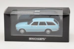 Opel Rekord D Caravan Blu Chiaro Minichamps 1:43 400044014 Pressofusione — immagine 4 di 4
