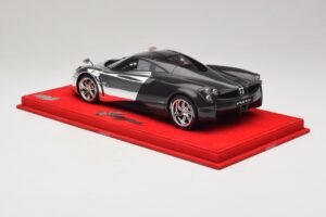 Pagani Huayra Chrome Silver Esemplare Unico BBR 1:18 P1873CM Resina — immagine 5 di 7