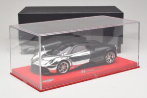 Pagani Huayra Chrome Silver Esemplare Unico BBR 1:18 P1873CM Resina — immagine 7 di 7