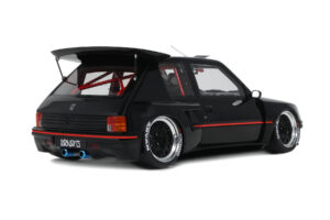 Peugeot 205 Khyzyl Saleem Nero Otto 1:18 OT1257 Resina — immagine 2 di 5