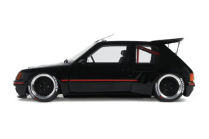 Peugeot 205 Khyzyl Saleem Nero Otto 1:18 OT1257 Resina — immagine 3 di 5