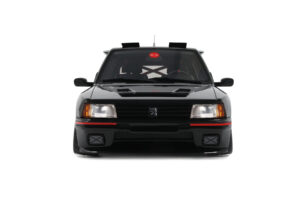 Peugeot 205 Khyzyl Saleem Nero Otto 1:18 OT1257 Resina — immagine 4 di 5