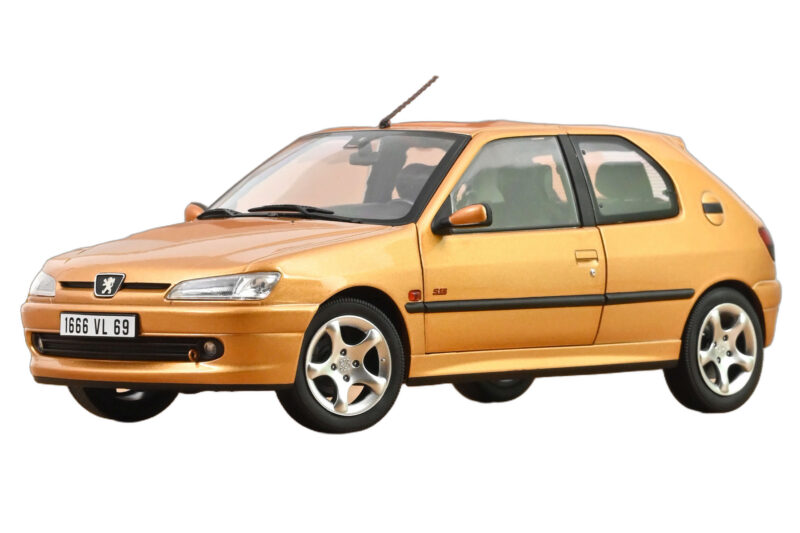 Peugeot 306 S16 Blaze Yellow Norev 1:18 Peugeot 306 S16 Blaze Yellow Norev 1:18 184940 Pressofusione