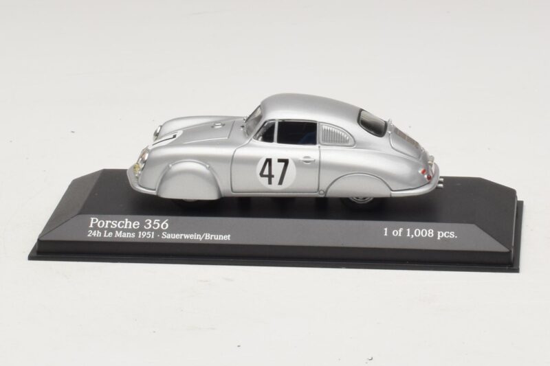 Porsche 356 #47 Sauerwein / Brunet 24 Hours of Le Mans 1951 Minichamps 1:43 Porsche 356 #47 Sauerwein / Brunet 24 Hours of Le Mans 1951 Minichamps 1:43 400516747 Pressofusione