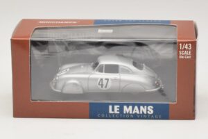 Porsche 356 #47 Sauerwein / Brunet 24 Hours of Le Mans 1951 Minichamps 1:43 400516747 Pressofusione — immagine 4 di 4