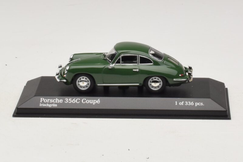 Porsche 356C Verde Scuro Minichamps 1:43 Porsche 356C Verde Scuro Minichamps 1:43 430062329 Pressofusione