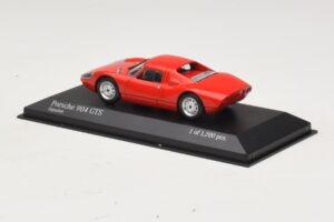 Porsche 904 GTS Rosso Minichamps 1:43 400065722 Pressofusione — immagine 3 di 4