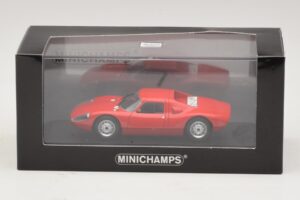 Porsche 904 GTS Rosso Minichamps 1:43 400065722 Pressofusione — immagine 4 di 4