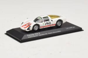 Porsche 906 K Scuderia Filipinetti #148 W. Mairesse / H. Muller Targa Florio Winners 1966 Minichamps 1:43 400666648 Pressofus — immagine 2 di 4