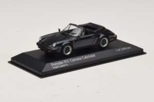 Porsche 911 930 Carrera Cabriolet Grigio Metallizzato Minichamps 1:43 430062037 Pressofusione — immagine 2 di 4