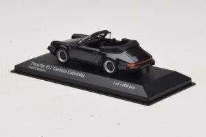 Porsche 911 930 Carrera Cabriolet Grigio Metallizzato Minichamps 1:43 430062037 Pressofusione — immagine 3 di 4