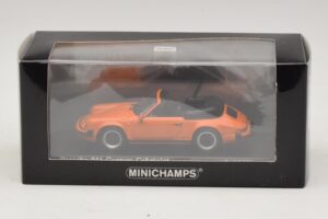Porsche 911 930 Carrera Cabriolet Arancione Minichamps 1:43 430062038 Pressofusione — immagine 4 di 4