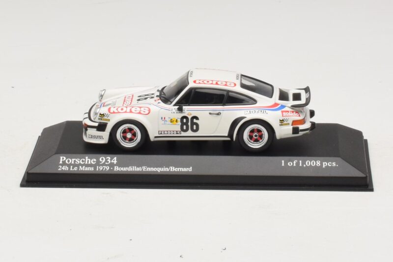 Porsche 911 934 #86 Bourdillat / Ennequin 24 Hours of Le Mans 1979 Minichamps 1:43 Porsche 911 934 #86 Bourdillat / Ennequin 24 Hours of Le Mans 1979 Minichamps 1:43 400796486 Pressofusione