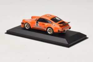 Porsche 911 934 Jagermeister #12 H. Kelleners DRM Nurburgring 1976 Minichamps 1:43 400766412 Pressofusione — immagine 3 di 4