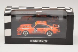 Porsche 911 934 Jagermeister #12 H. Kelleners DRM Nurburgring 1976 Minichamps 1:43 400766412 Pressofusione — immagine 4 di 4