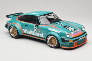 Porsche 911 934 Vaillant #6 T. Hezemans Winner DRM Norisring 1976 Minichamps 1:12 125766406 Pressofusione — immagine 4 di 6