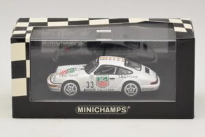 Porsche 911 964 Carrera 2 #33 M. Hakkinen Monaco Carrera Cup Winner 1993 Minichamps 1:43 430936033 Pressofusione — immagine 4 di 4