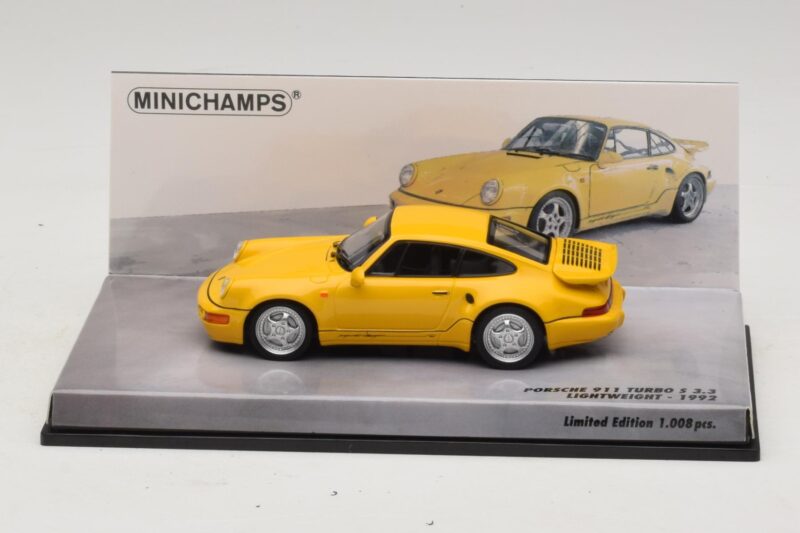 Porsche 911 964 Turbo S 3.3 Lightweight Minichamps 1:43 436069170 Pressofusione