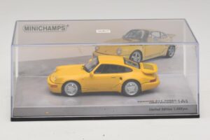 Porsche 911 964 Turbo S 3.3 Lightweight Minichamps 1:43 436069170 Pressofusione — immagine 4 di 5