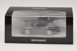Porsche 911 964 Turbo S 3.6 30° Anniversario Nero Minichamps 1:43 436069171 Pressofusione — immagine 5 di 5