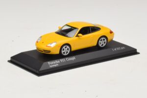 Porsche 911 991 Carrera Giallo Minichamps 1:43 410060221 Pressofusione — immagine 2 di 4