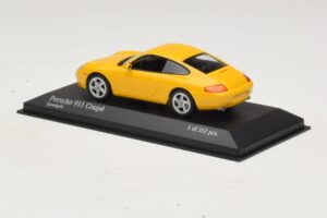 Porsche 911 991 Carrera Giallo Minichamps 1:43 410060221 Pressofusione — immagine 3 di 4