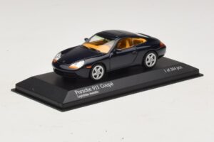 Porsche 911 991 Turbo S Blu Metallizzato Minichamps 1:43 410062220 Pressofusione — immagine 2 di 4