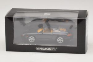 Porsche 911 991 Turbo S Blu Metallizzato Minichamps 1:43 410062220 Pressofusione — immagine 4 di 4