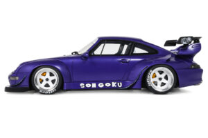 Porsche 911 993 RWB Son Goku Purple GT Spirit 1:18 GT571 Resina — immagine 3 di 5