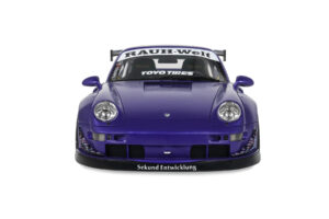 Porsche 911 993 RWB Son Goku Purple GT Spirit 1:18 GT571 Resina — immagine 4 di 5