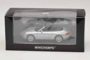 Porsche 911 996 Cabriolet Argento Metallizzato Minichamps 1:43 400061091 Pressofusione — immagine 4 di 4